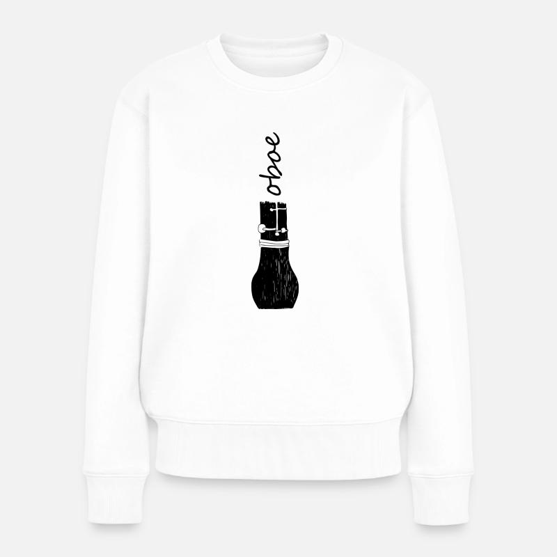 hautbois - Pull Premium bio Femme - blanc