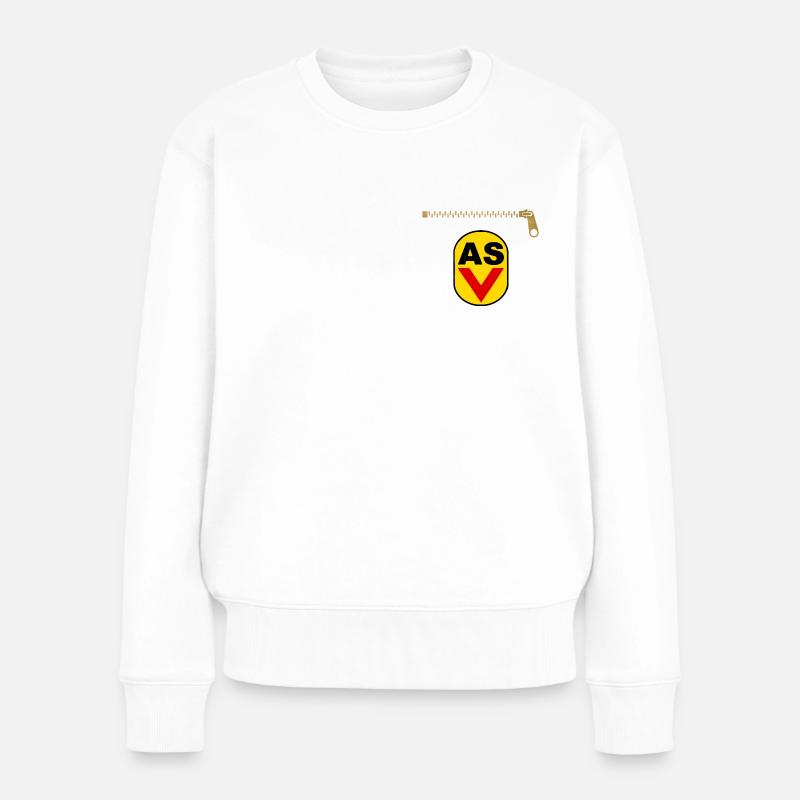 DDR - ASV - NVA - Retro Ostalgie - Frauen Premium Bio Pullover - Weiß