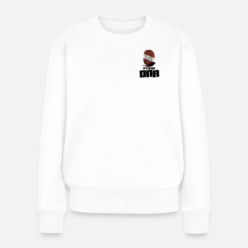 C’est dans mon ADN - Pull Premium bio Femme - blanc