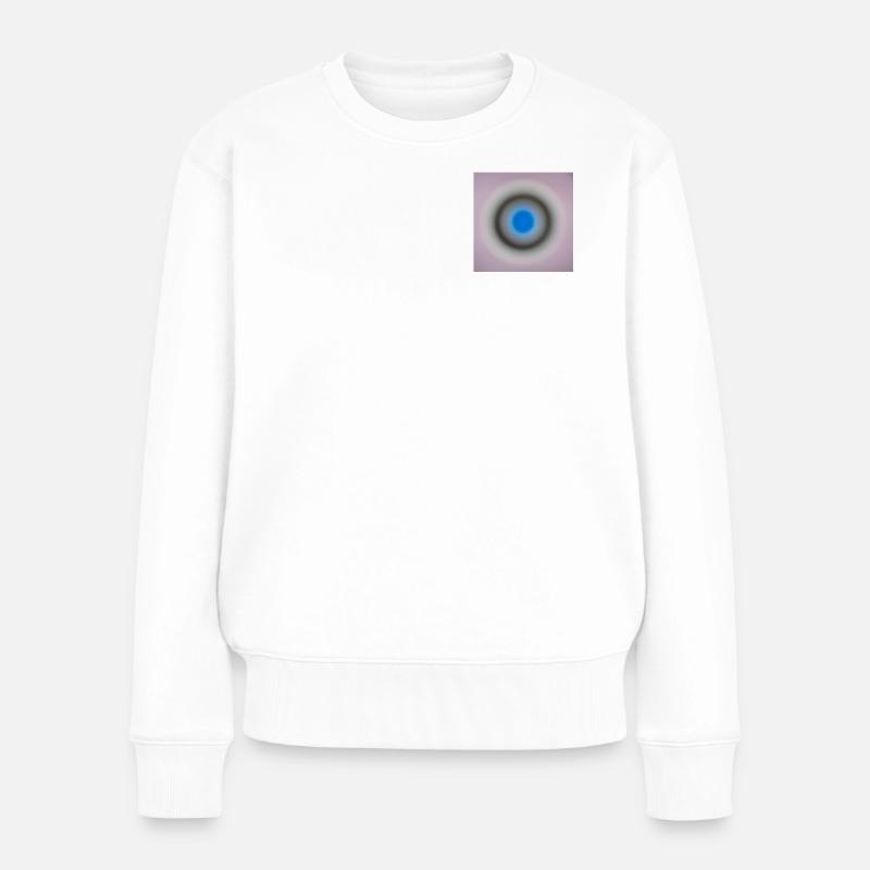 Grey_0001 - Frauen Premium Bio Pullover - Weiß