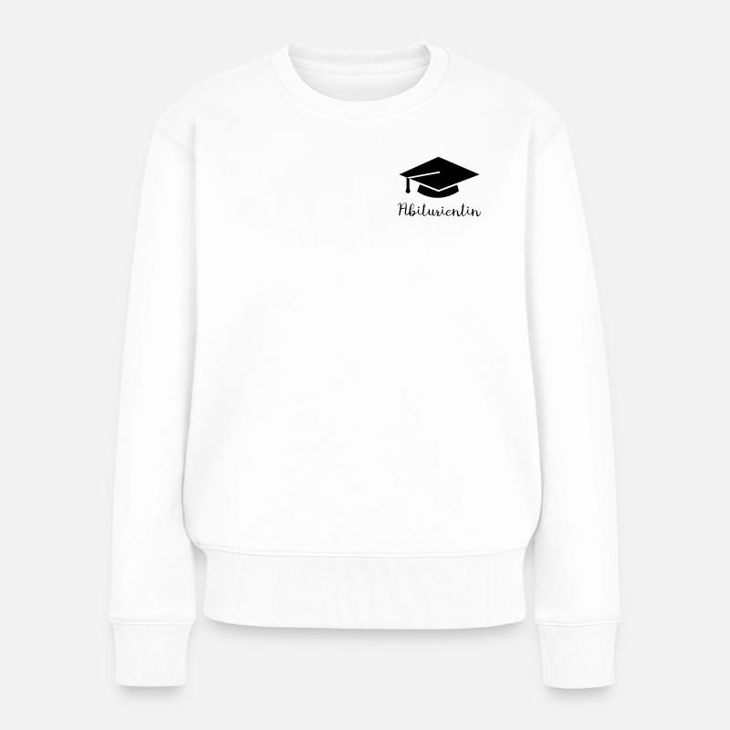 Diplômé du secondaire - Pull Premium bio Femme - blanc