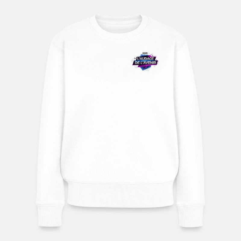 L'Audace de l'Avenir 2025 - Pull Premium bio Femme - blanc