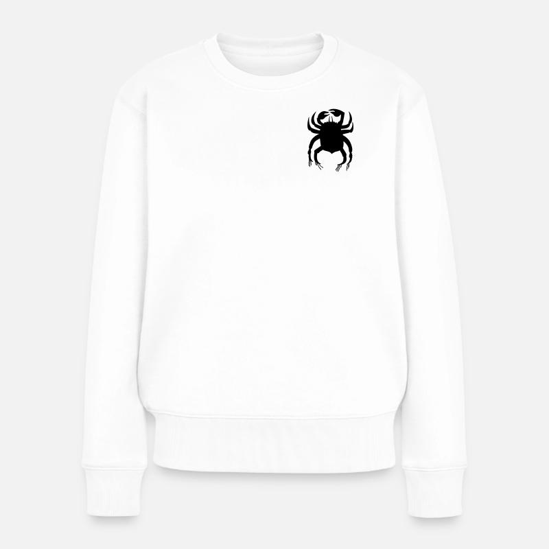 crabe - Pull Premium bio Femme - blanc