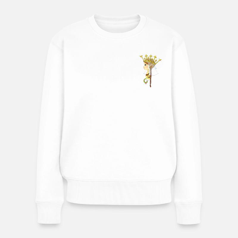 Princesse Hedwige - Pull Premium bio Femme - blanc