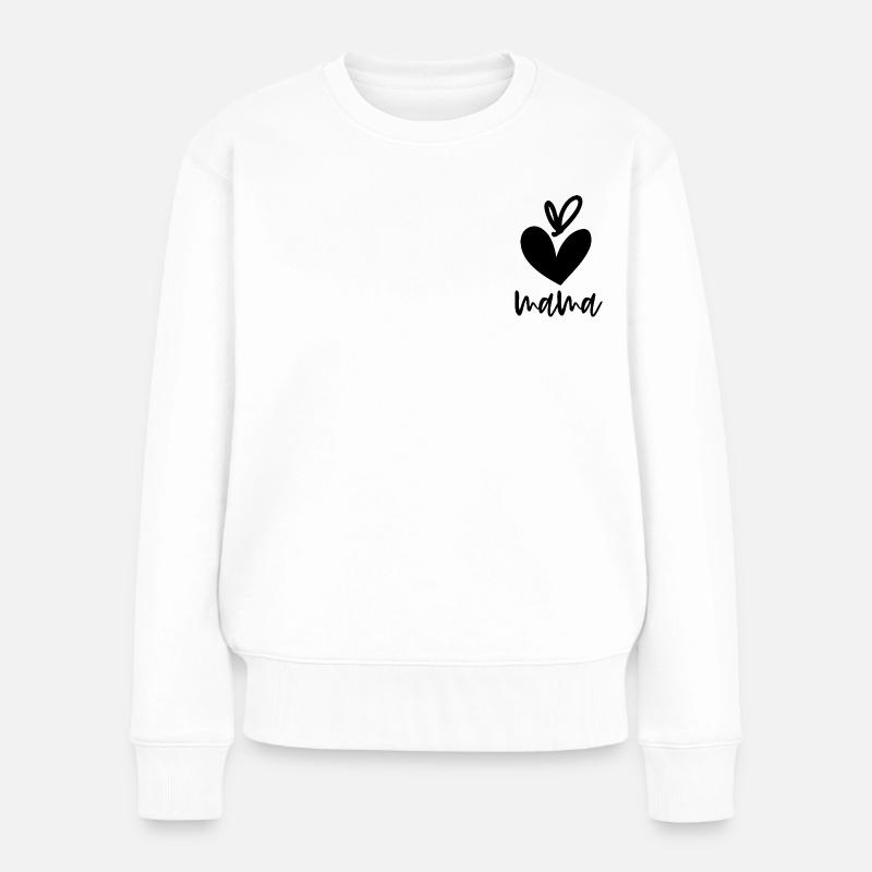 Amour de maman - Pull Premium bio Femme - blanc