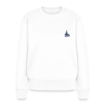 Sailing Pacific Ocean - Women's Premium Organic Jumper - white - Front - Julia (174cm)