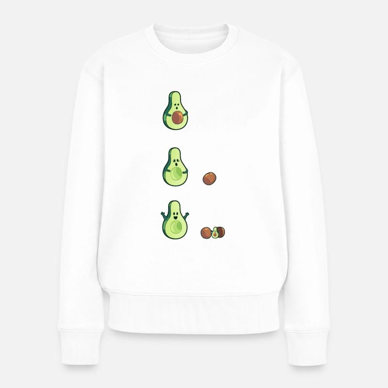 Avocat Grossesse Naissance Bébé Enfant - Pull Premium bio Femme - blanc
