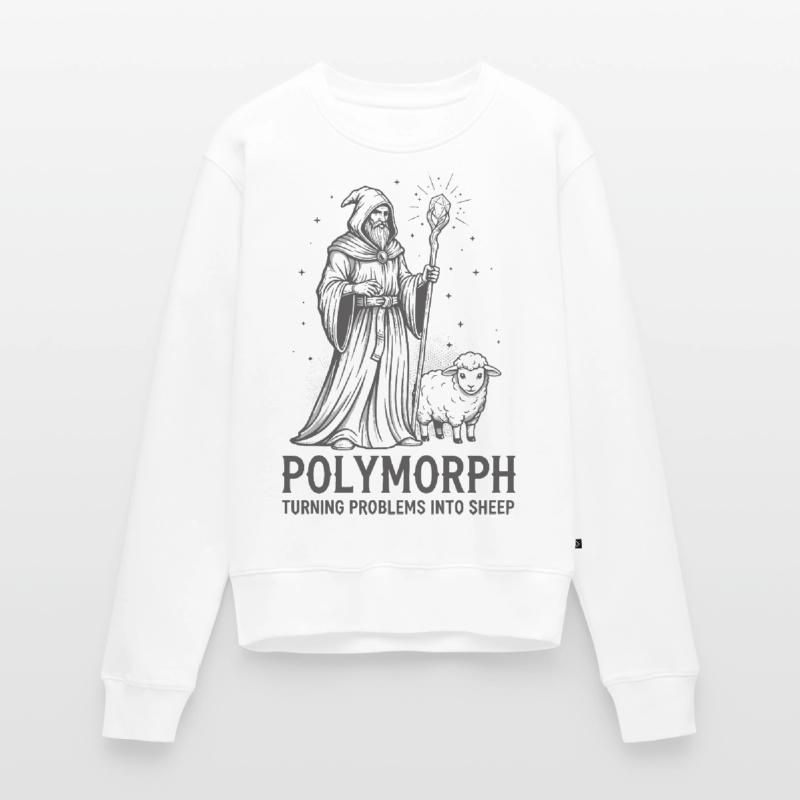 Polymorph Wizard – Turning Problems into Sheep Pull Premium bio Femme
