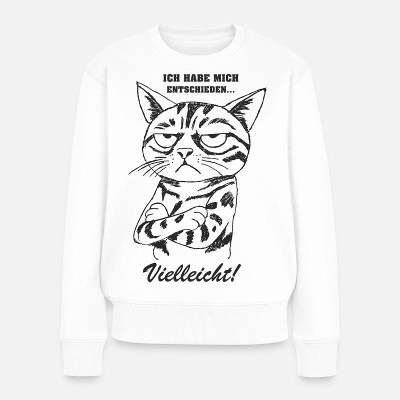 J’ai décidé... - Pull Premium bio Femme - blanc