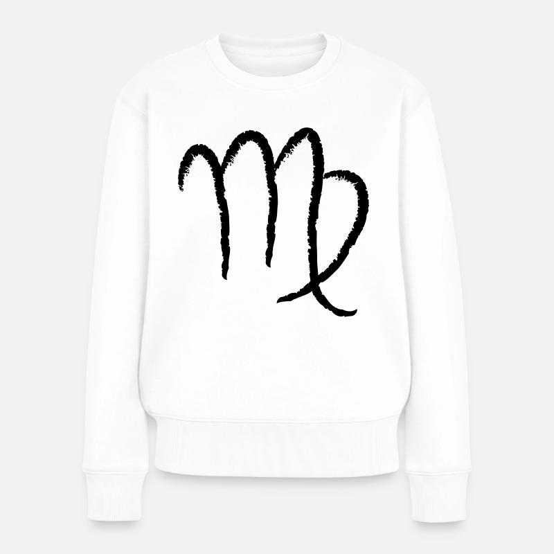 Zodiaque Vierge - Vierge - Pull Premium bio Femme - blanc