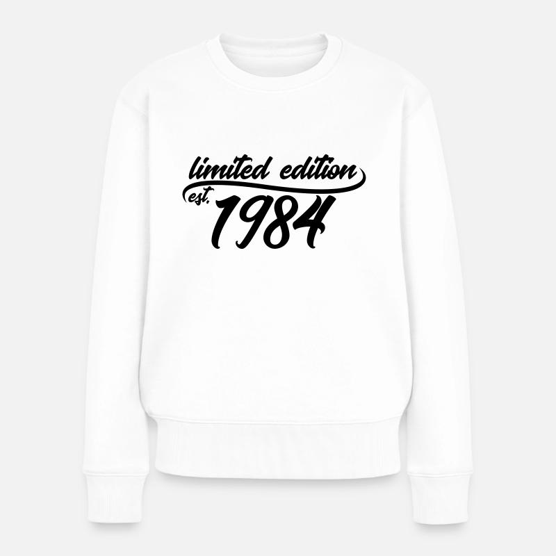 Limited Edition 1984 is - Pull Premium bio Femme - blanc