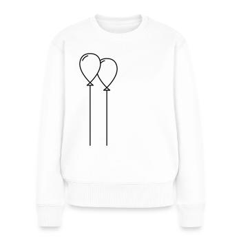 Balloon - Women's Premium Organic Jumper - white - Front - Julia (174cm)