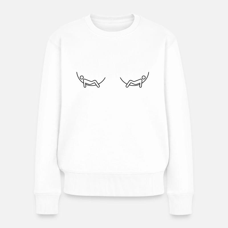 Relaxe - Women's Premium Organic Jumper - white