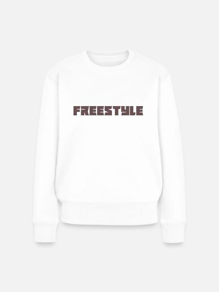 Freestyle - Frauen Premium Bio Pullover - Weiß