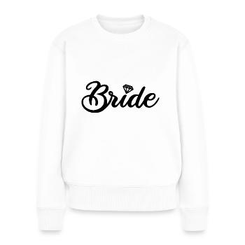 Bride - Women's Premium Organic Jumper - white - Front - Julia (174cm)