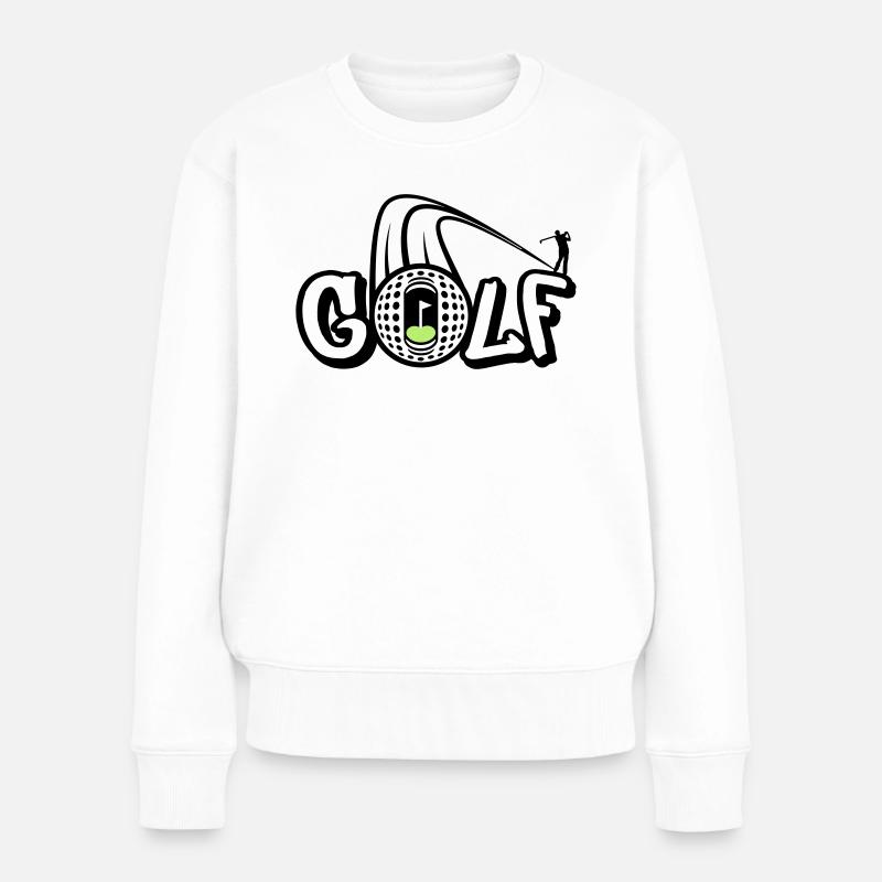 Golf Style - Pull Premium bio Femme - blanc