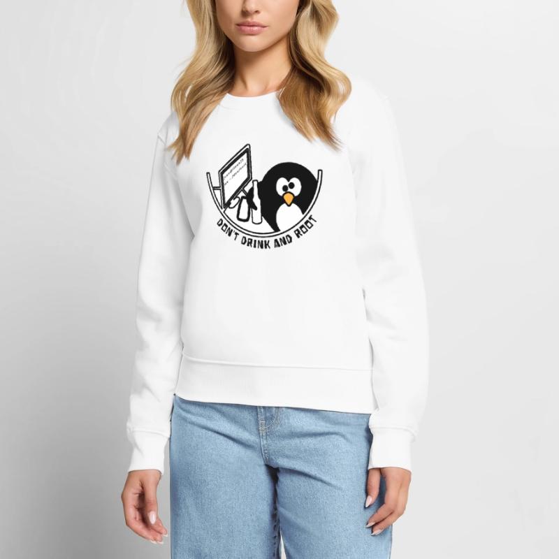 Linux Tux / dev / null Women's Premium Organic Jumper