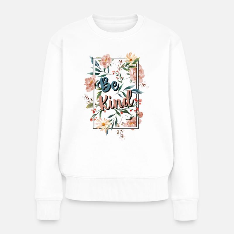 Sois amical, be enfant - Pull Premium bio Femme - blanc