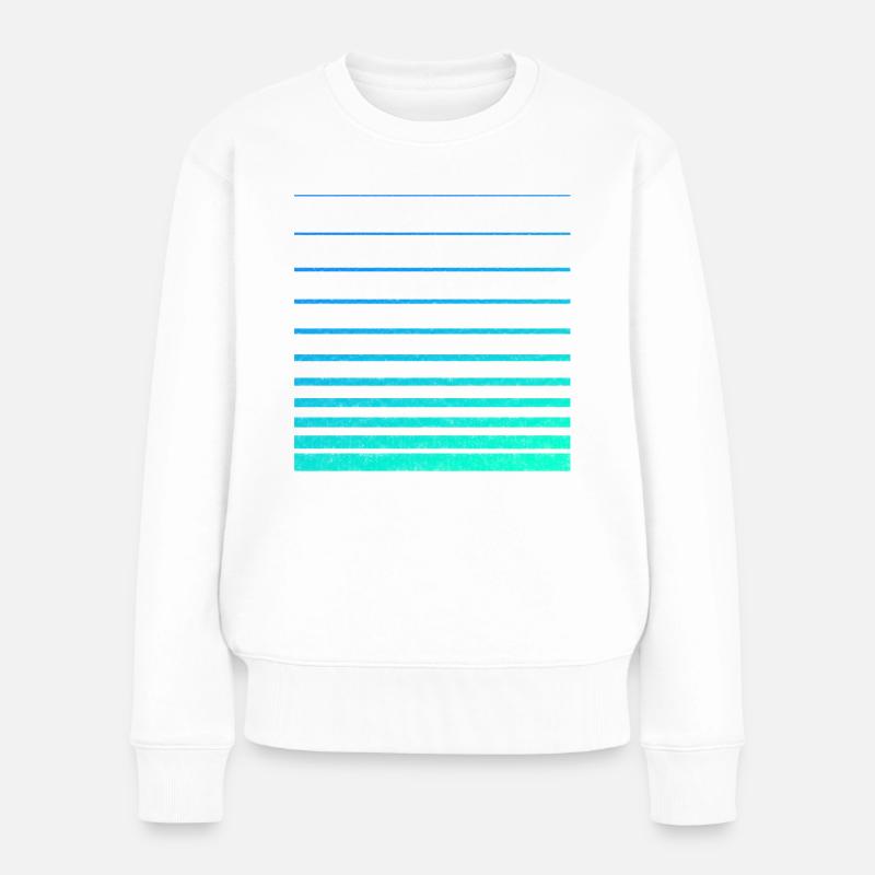 Karibik - Frauen Premium Bio Pullover - Weiß