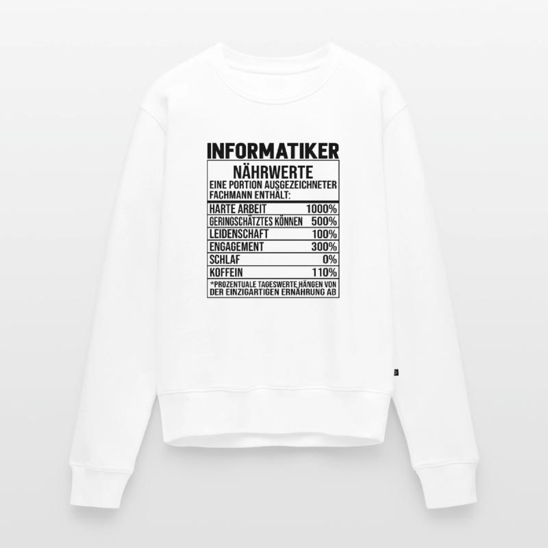 Programmierer Informatiker Informatik Frauen Premium Bio Pullover