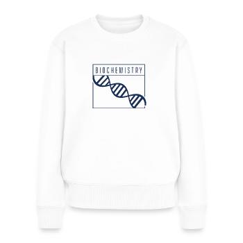 Biochemistry Biochemist Biochemist - Women's Premium Organic Jumper - white - Front - Julia (174cm)