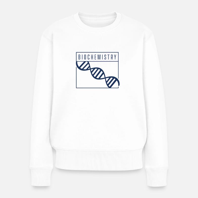 Biochemie Biochemikerin Bio Biochemiker - Frauen Premium Bio Pullover - Weiß