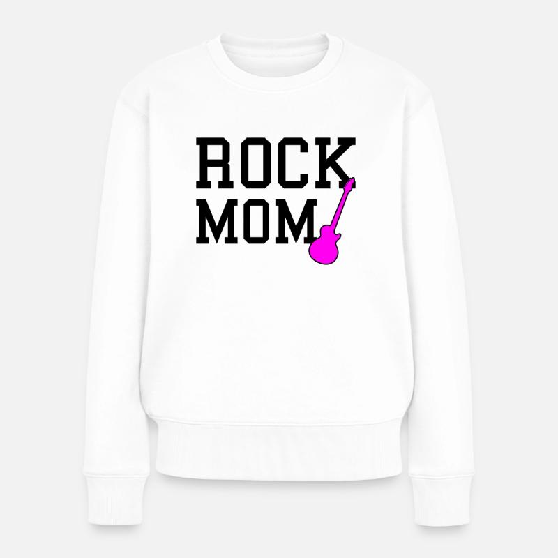 maman rock - Pull Premium bio Femme - blanc