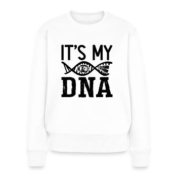 Freediving Gift Idea - Women's Premium Organic Jumper - white - Front - Julia (174cm)