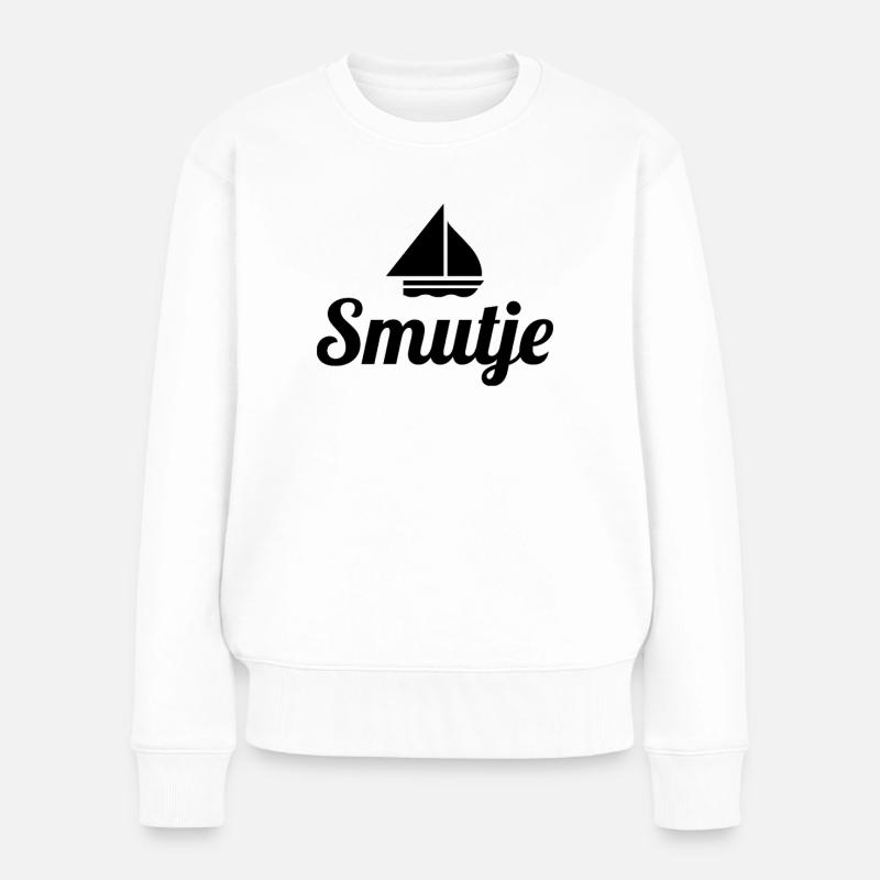 Smutje - Frauen Premium Bio Pullover - Weiß