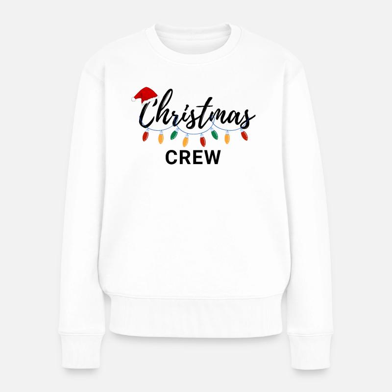 Équipe de Noël - Pull Premium bio Femme - blanc