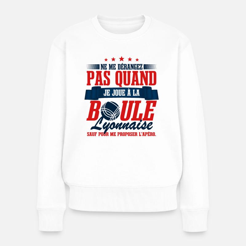 Boule Lyonnaise - Pull Premium bio Femme - blanc