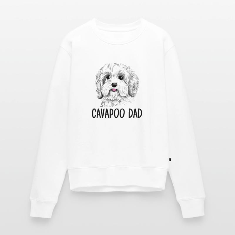Cavapoo Dad, Cavapoo Women's Premium Organic Jumper