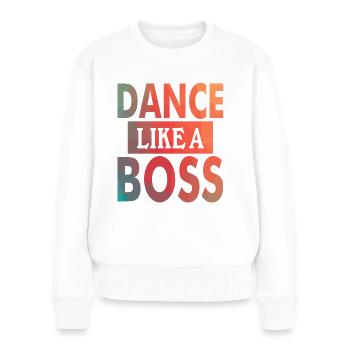 Dancer Dancing Music Saying Dancer - Pull Premium bio Femme - blanc - Devant - Julia (174cm)