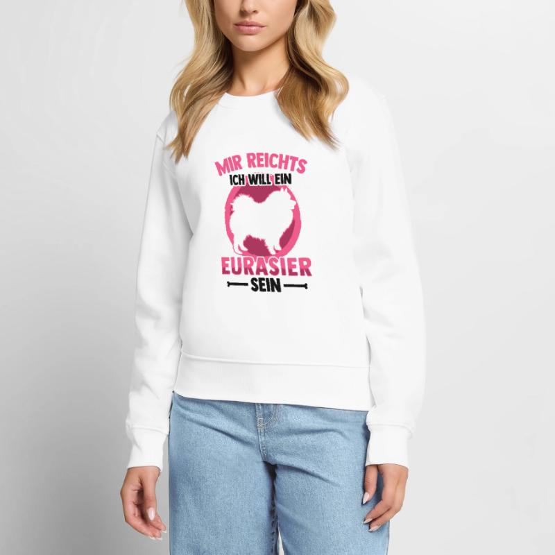 Will ein Eurasier sein Eurasian Spitz Frauen Premium Bio Pullover