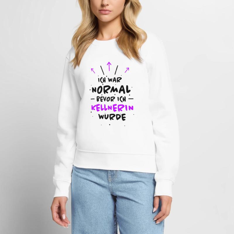 Kellnerin Spruch Kellner Beruf Kellnerin Geschenk Frauen Premium Bio Pullover