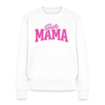 Filles maman - College Style cadeau maman / maman - Pull Premium bio Femme - blanc - Devant - Julia (174cm)