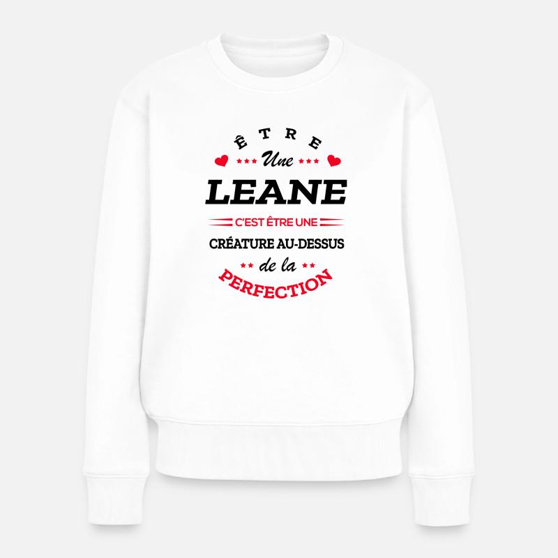 LEANE PARFAITE - NOM LEANE - Pull Premium bio Femme - blanc