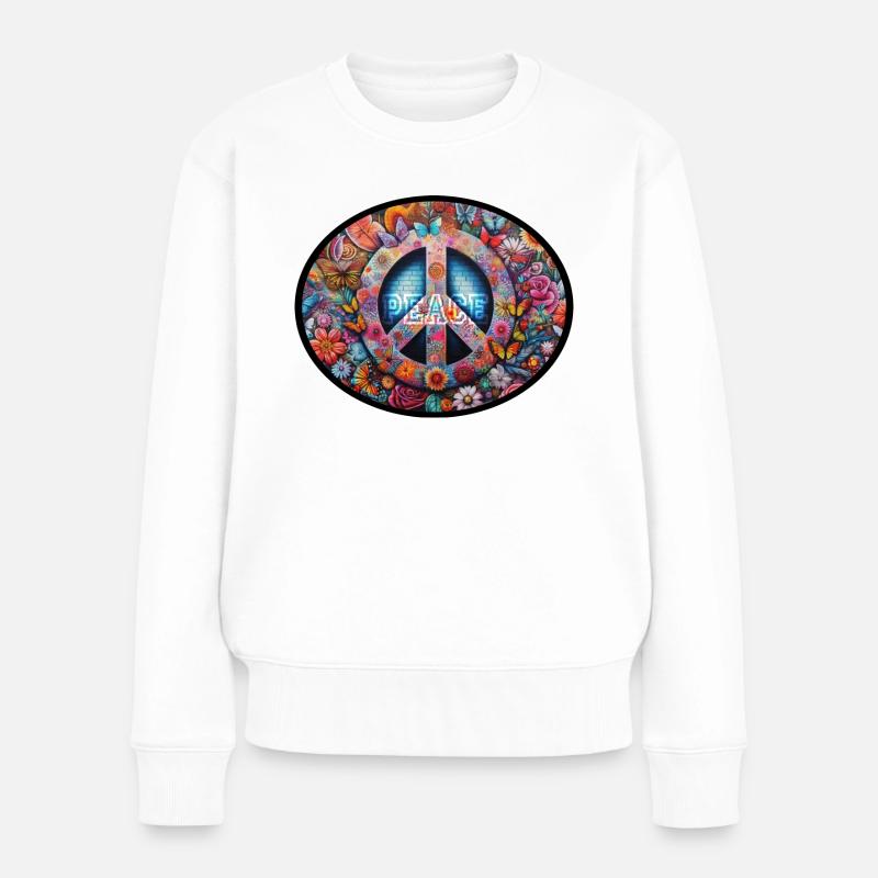 Picsart 24 01 10 08 43 38 271 - Frauen Premium Bio Pullover - Weiß