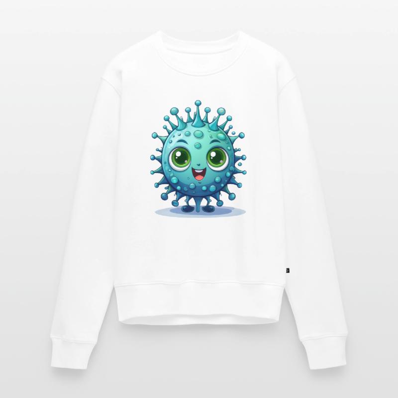 Virus oder Bakterium Frauen Premium Bio Pullover