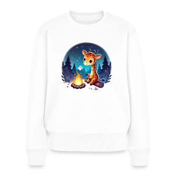 cool design for camper travel gift caravan - Women's Premium Organic Jumper - white - Front - Julia (174cm)