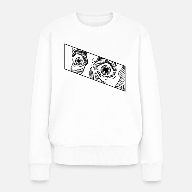 Stare - Frauen Premium Bio Pullover - Weiß