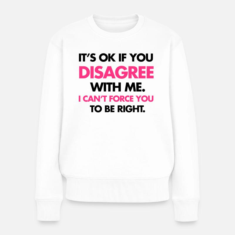 Funny - Pull Premium bio Femme - blanc