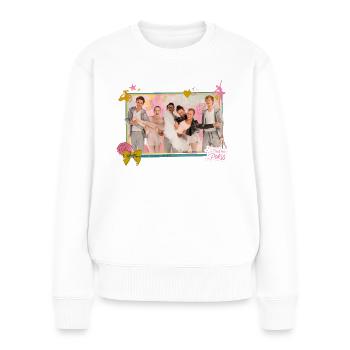 Find me in Paris Charaktere - Frauen Premium Bio Pullover - Weiß - Vorne - Julia (174cm)