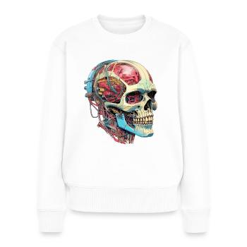 Zombienator - Women's Premium Organic Jumper - white - Front - Julia (174cm)