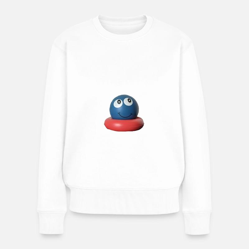 Friday - Frauen Premium Bio Pullover - Weiß