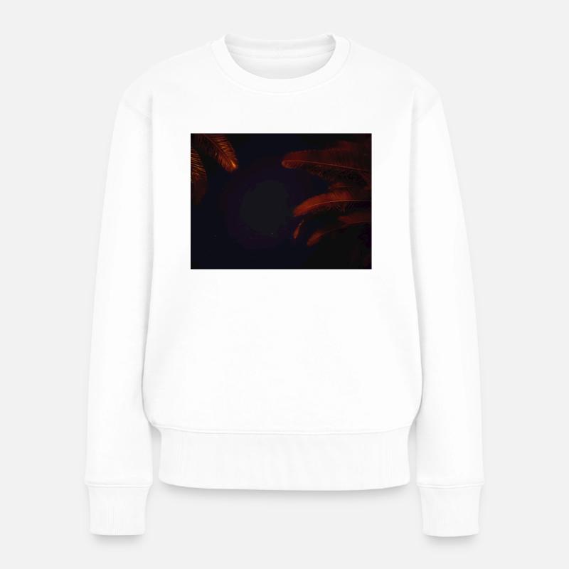 Palmettes - Pull Premium bio Femme - blanc