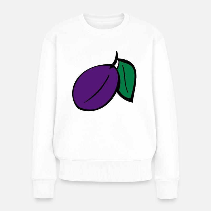 Prune - Pull Premium bio Femme - blanc