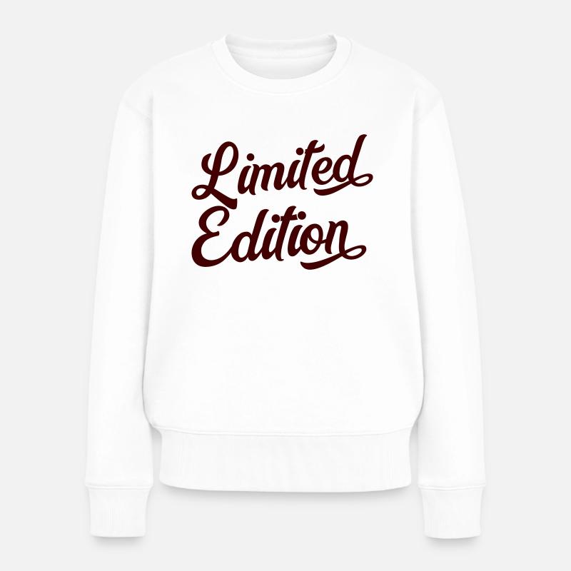 limited edition - Frauen Premium Bio Pullover - Weiß