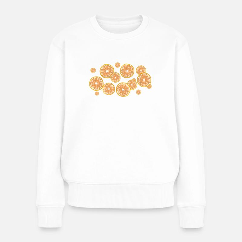 L’odeur des oranges sanguines - Pull Premium bio Femme - blanc