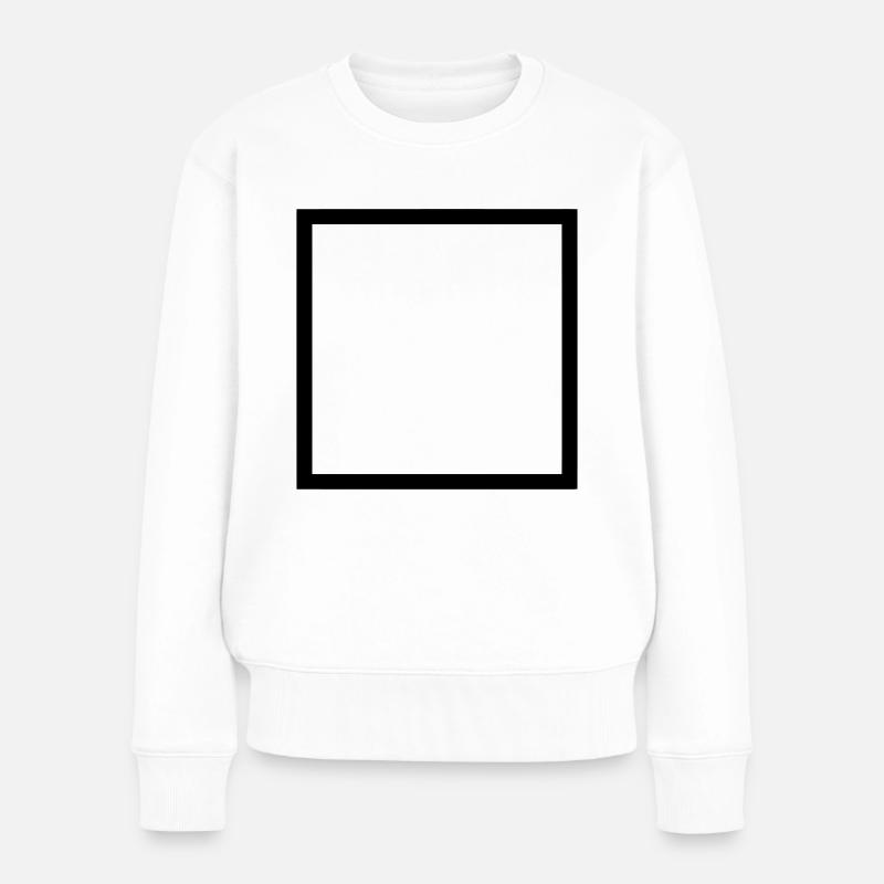 Anpassen / Anpassung / fertigen / Customize it - Frauen Premium Bio Pullover - Weiß